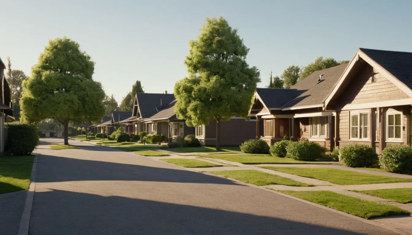 An older neighborhood of bungalows and ranch homes across the University Park area